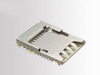 Держатель для карт L-KLS1-SIM-109-8P-R, Micro SIM - SD card, push-pull, 8 pin