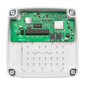 Уличный роутер Kroks Rt-Ubx PoE DS mQ-EC 4-48 со встроенным модемом LTE cat.4, для видеонаблюдения