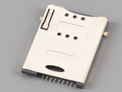 Держатель для карт L-KLS1-SIM-030-6P-1-R, SIM, push-push, 6 pin